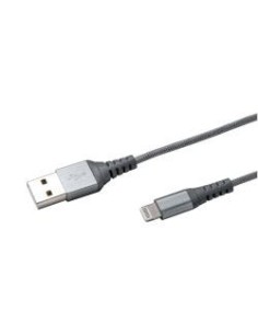 Celly USBLIGHTNYLSV cavo Lightning 1 m Argento