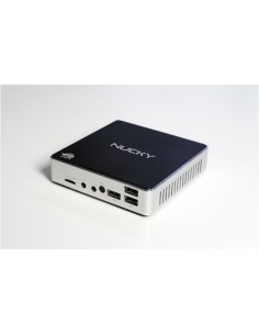 Nilox USFFQCNX2GB64B PC stazione di lavoro Intel Atom® x5-Z8300 2 GB DDR3-SDRAM 64 GB SSD Windows 10 Home USFF Mini PC Grigio