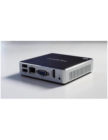 Nilox USFFQCNX2GB64B PC stazione di lavoro Intel Atom® x5-Z8300 2 GB DDR3-SDRAM 64 GB SSD Windows 10 Home USFF Mini PC Grigio