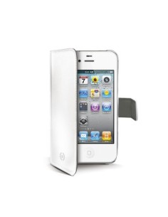 Celly WALLY custodia per cellulare 8,89 cm (3.5") Custodia a borsellino Bianco