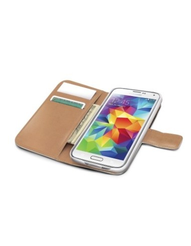 Celly WALLY custodia per cellulare 11,4 cm (4.5") Custodia a borsellino Bianco