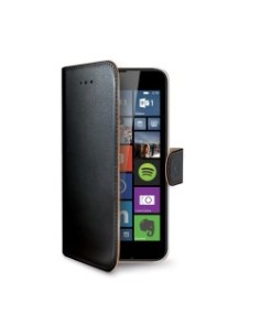 Celly WALLY custodia per cellulare Custodia a libro Nero