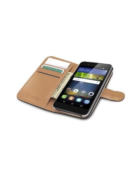 Celly Wally custodia per cellulare 13,2 cm (5.2") Custodia a libro Nero
