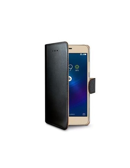 Celly WALLY617 custodia per cellulare 14 cm (5.5") Custodia a libro Nero