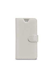 Celly WALLY UNICA custodia per cellulare 11,4 cm (4.5") Custodia a borsellino Bianco