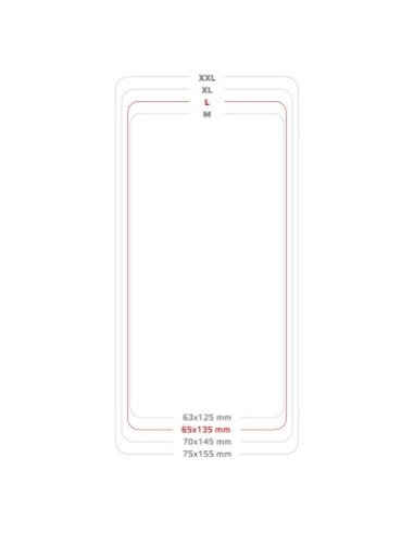 Celly WALLY UNICA custodia per cellulare 11,4 cm (4.5") Custodia a borsellino Bianco