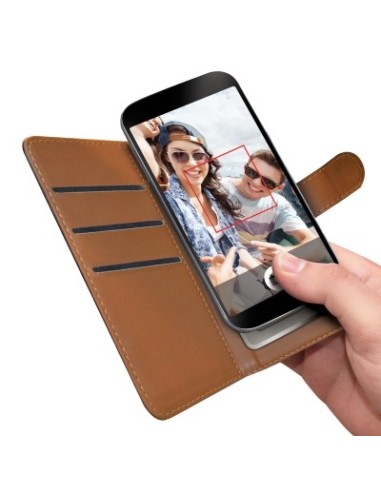 Celly WALLY UNICA custodia per cellulare 10,2 cm (4") Custodia a borsellino Nero