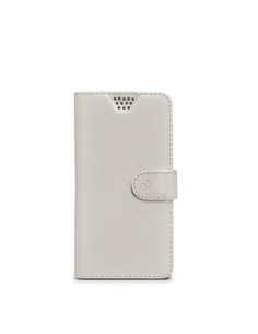 Celly WALLY UNICA custodia per cellulare 10,2 cm (4") Custodia a borsellino Bianco
