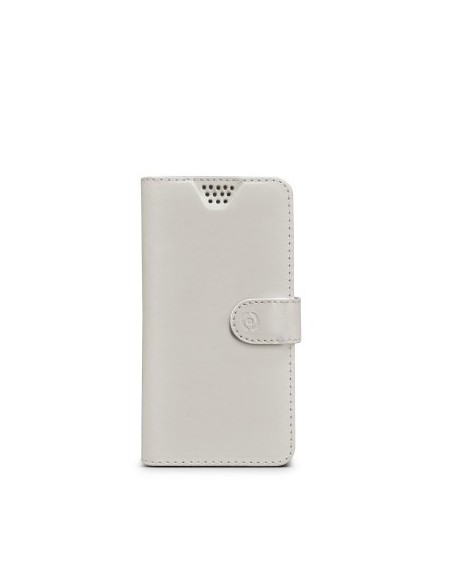 Celly WALLY UNICA custodia per cellulare 10,2 cm (4") Custodia a borsellino Bianco