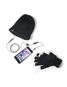 Celly Winterkit Auricolare Cablato In-ear Musica e Chiamate Nero