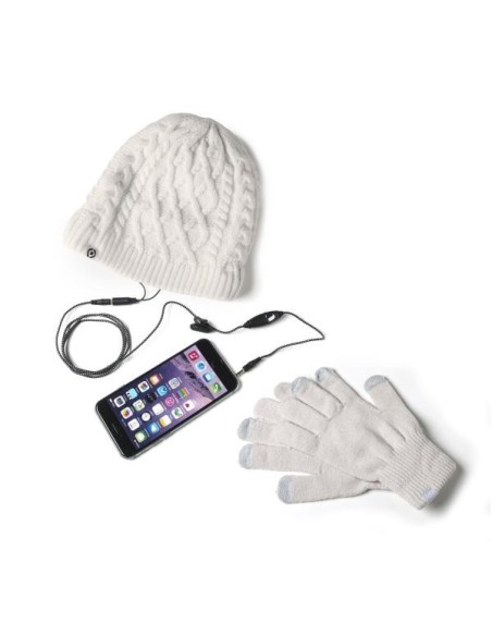 Celly Winterkit Auricolare Cablato In-ear Bianco