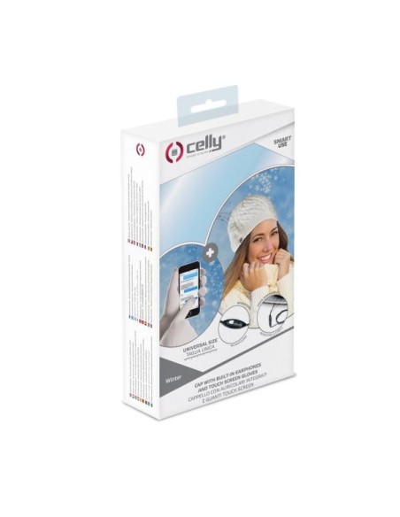 Celly Winterkit Auricolare Cablato In-ear Bianco