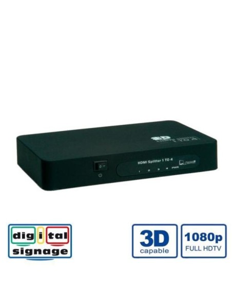 Nilox ZRO14993506 ripartitore video HDMI 4x HDMI