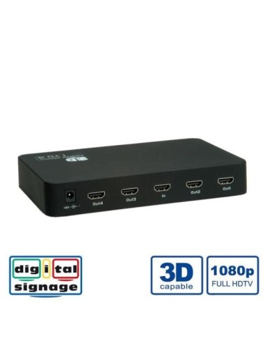 Nilox ZRO14993506 ripartitore video HDMI 4x HDMI
