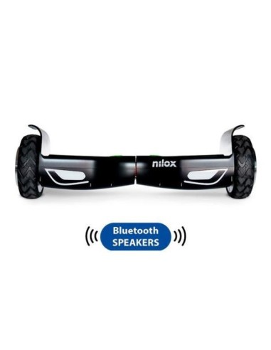 Nilox 30NXBK65BWN01 hoverboard Monopattino autobilanciante 10 km h 4300 mAh Nero, Verde