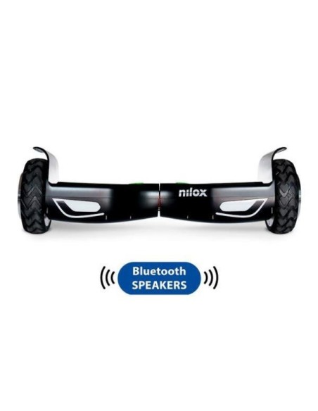 Nilox 30NXBK65BWN01 hoverboard Monopattino autobilanciante 10 km h 4300 mAh Nero, Verde