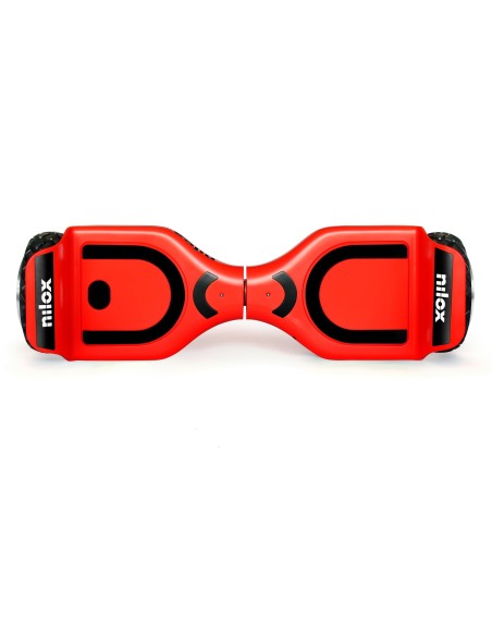 Nilox DOC 2 hoverboard Monopattino autobilanciante 10 km h 4300 mAh Nero, Rosso