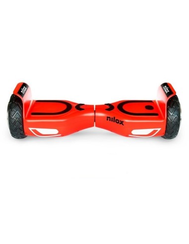 Nilox DOC 2 hoverboard Monopattino autobilanciante 10 km h 4300 mAh Nero, Rosso