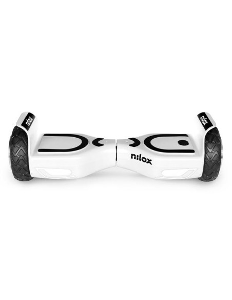 Nilox DOC 2 hoverboard Monopattino autobilanciante 10 km h 4300 mAh Nero, Bianco