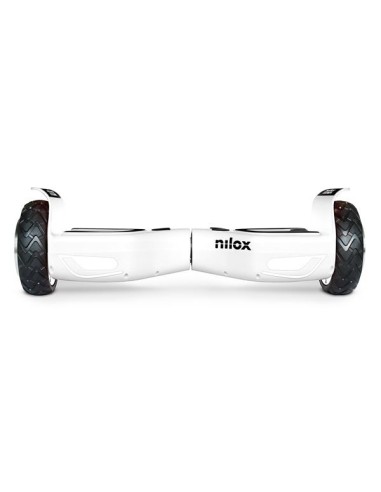 Nilox DOC 2 hoverboard Monopattino autobilanciante 10 km h 4300 mAh Nero, Bianco