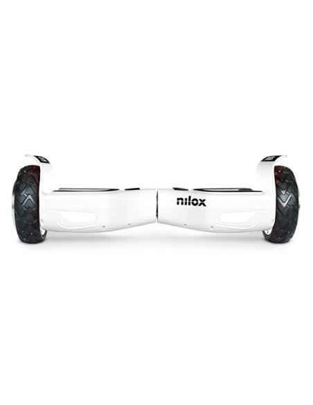 Nilox DOC 2 hoverboard Monopattino autobilanciante 10 km h 4300 mAh Nero, Bianco