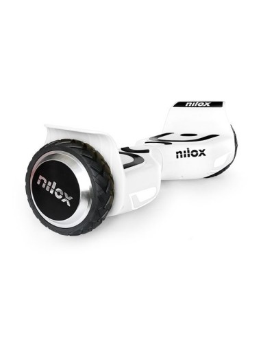 Nilox DOC 2 hoverboard Monopattino autobilanciante 10 km h 4300 mAh Nero, Bianco