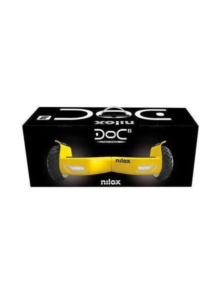 Nilox 30NXBK65NWN03 hoverboard Monopattino autobilanciante 10 km h 4300 mAh Nero, Giallo