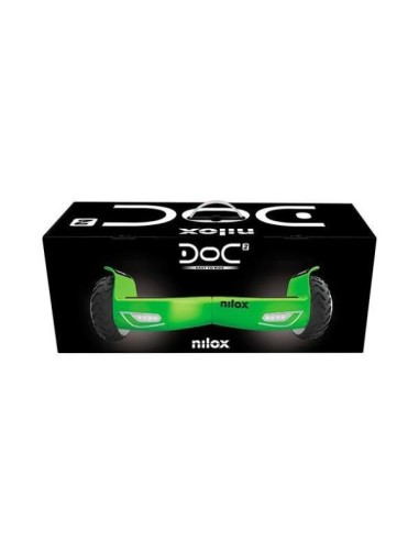 Nilox 30NXBK65NWN06 hoverboard Monopattino autobilanciante 10 km h 4300 mAh Nero, Verde