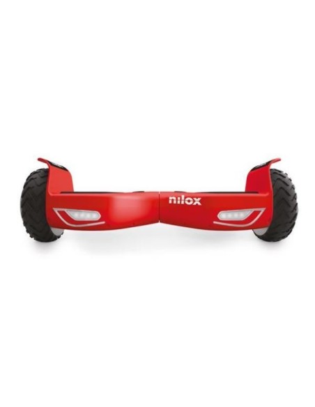 Nilox 30NXBK65NWN08 hoverboard Monopattino autobilanciante 10 km h 4300 mAh Nero, Rosso