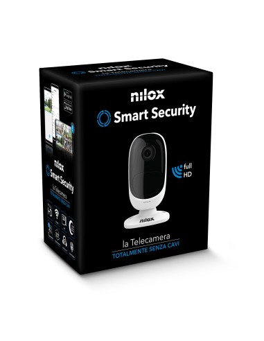 Nilox 31NXF60BG0001 telecamera di sorveglianza Cubo Telecamera di sicurezza IP Interno e esterno 1920 x 1080 Pixel