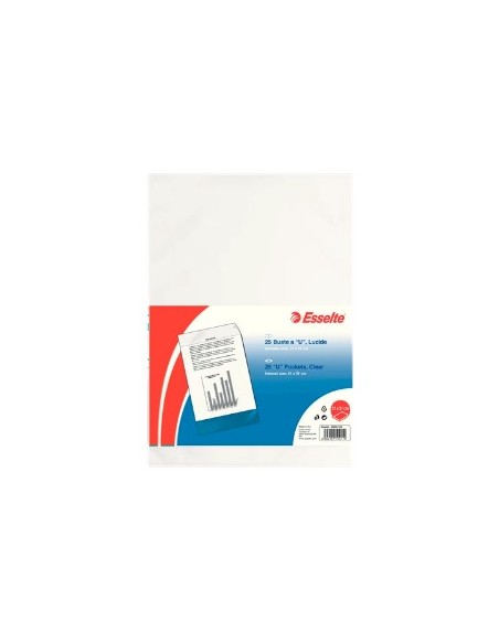 Esselte 395901100 busta Trasparente 25 pz
