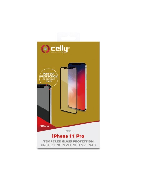 Celly 3D Glass Pellicola proteggischermo trasparente Apple 1 pz