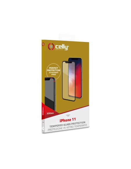 Celly 3D Glass Pellicola proteggischermo trasparente Apple 1 pz