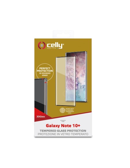 Celly 3DGLASS875BK protezione per lo schermo e il retro dei telefoni cellulari Pellicola proteggischermo trasparente Samsung 1