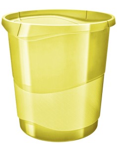 Esselte 626287 bidone per la spazzatura 14 L Altro Polipropilene (PP) Giallo