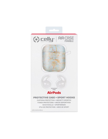 Celly AIRCASEMARBLETF accessorio per cuffia Custodia