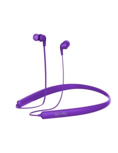 Celly BHNECKPL cuffia e auricolare Wireless In-ear, Passanuca Musica e Chiamate Bluetooth Viola
