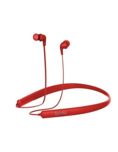 Celly BHNECKRD cuffia e auricolare Wireless In-ear, Passanuca Musica e Chiamate Bluetooth Rosso