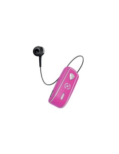 Celly BH Snail Auricolare Wireless In-ear Auto Bluetooth Nero, Rosa