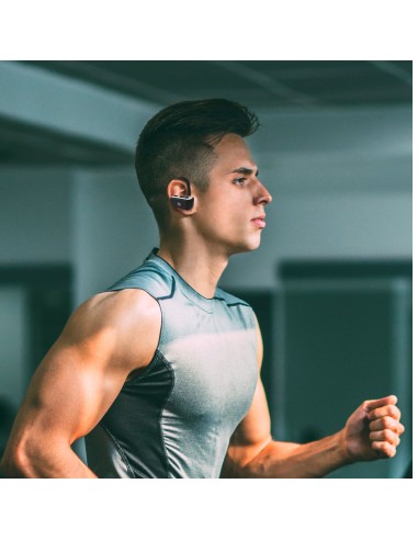 Celly BHSPORTTWS Auricolare Wireless A clip Sport Micro-USB Bluetooth Nero