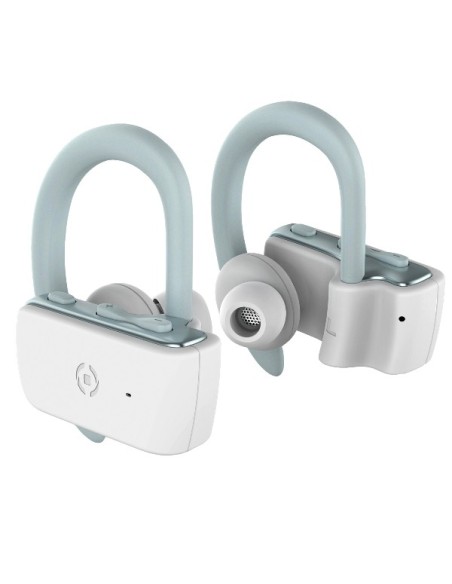 Celly BHSPORTTWS Auricolare Wireless A clip Sport Micro-USB Bluetooth Bianco