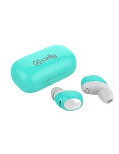 Celly Bh Twins Air Auricolare Wireless In-ear Musica e Chiamate Bluetooth Verde