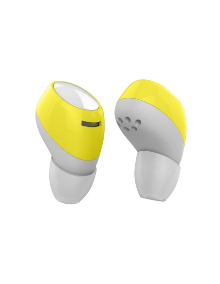 Celly Bh Twins Air Auricolare Wireless In-ear Musica e Chiamate Bluetooth Giallo