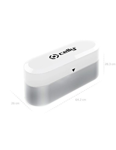 Celly BhTwinsMini Auricolare Wireless In-ear Musica e Chiamate Bluetooth Bianco