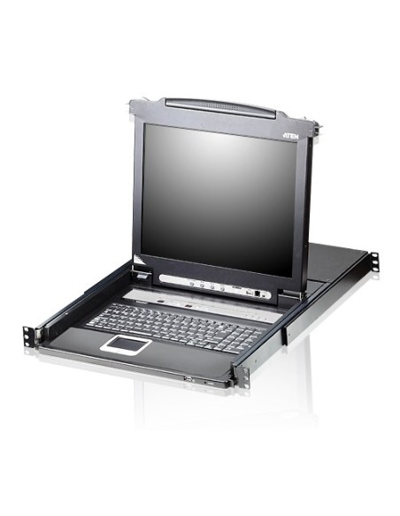 ATEN CL5708N switch per keyboard-video-mouse (kvm) Montaggio rack Nero