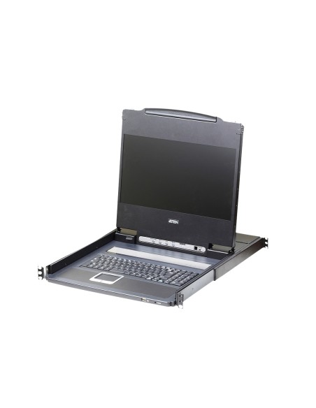 ATEN CL6700MW-ATA-2XK06UG switch per keyboard-video-mouse (kvm) Montaggio rack Nero