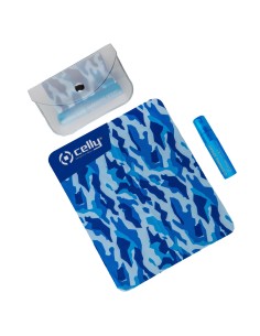 Celly CLEANKITPOCH5BL kit per la pulizia Universale Spruzzo e panno asciutto per la pulizia dell'apparecchiatura 5 ml