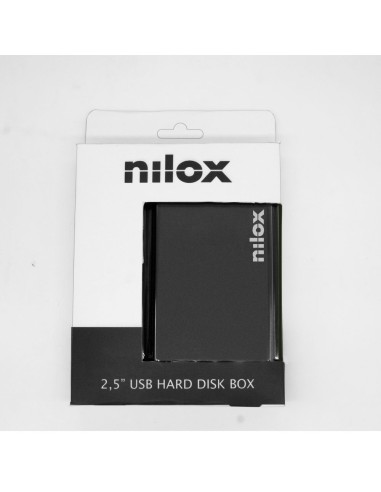 Nilox DH0002BKAL contenitore di unità di archiviazione Custodia per Disco Rigido (HDD) Nero 2.5"