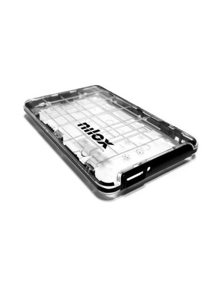 Nilox DH0002TR contenitore di unità di archiviazione Custodia per Disco Rigido (HDD) Trasparente 2.5"