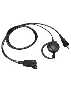Kenwood EMC-14 Auricolare Cablato A clip Musica e Chiamate Nero